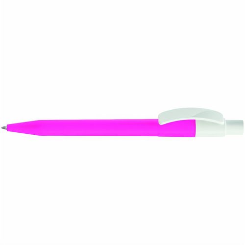 PIXEL KG F Druckkugelschreiber (Art.-Nr. CA911666) - Druckkugelschreiber mit farbig mattem...