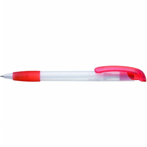 VARIO grip frozen Druckkugelschreiber (Art.-Nr. CA912787) - Druckkugelschreiber mit transparent...