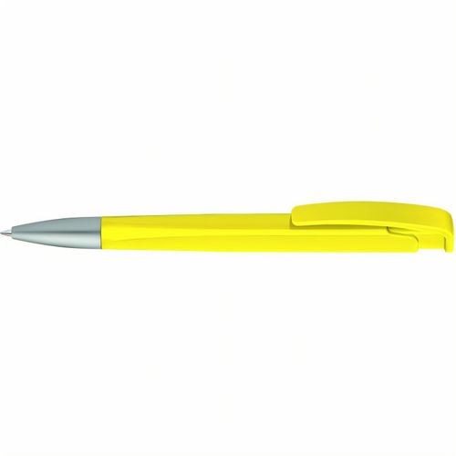 LINEO SI Druckkugelschreiber (Art.-Nr. CA914913) - Druckkugelschreiber mit geometrisch...