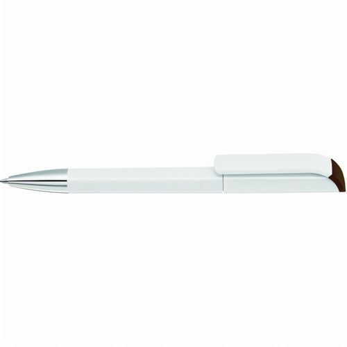 EFFECT SI Drehkugelschreiber (Art.-Nr. CA916064) - Drehkugelschreiber mit gedeckt glänzend...