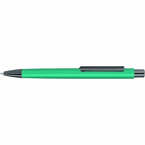 ELLIPSE GUM Druckkugelschreiber (Art.-Nr. CA921147) - Metall-Druckkugelschreiber mit ellipsenf...