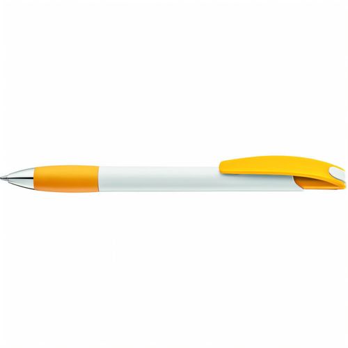 MEMORY SI Druckkugelschreiber (Art.-Nr. CA929800) - Druckkugelschreiber mit gedeckt glänzen...