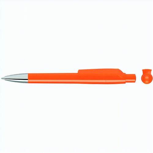BLOOM SI Druckkugelschreiber (Art.-Nr. CA935117) - Druckkugelschreiber mit gedeckt glänzen...