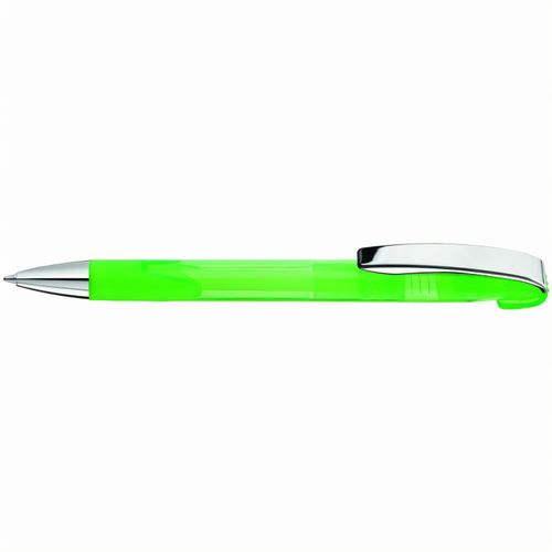 LOOK grip transparent M SI Druckkugelschreiber (Art.-Nr. CA940416) - Druckkugelschreiber mit transparent...
