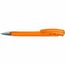 TRINITY transparent SI Druckkugelschreiber (orange) (Art.-Nr. CA950429)