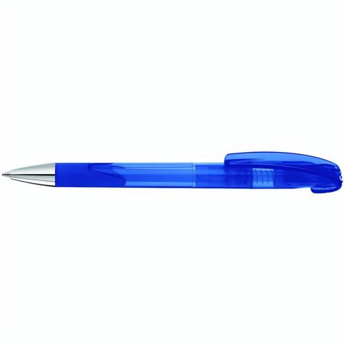 LOOK grip transparent SI Druckkugelschreiber (Art.-Nr. CA951659) - Druckkugelschreiber mit transparent...
