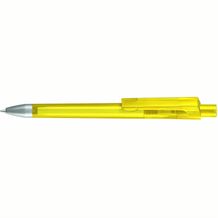 CHECK frozen SI Druckkugelschreiber (gelb) (Art.-Nr. CA953176)