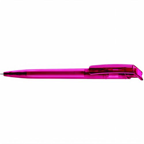 RECYCLED PET PEN transparent Druckkugelschreiber (Art.-Nr. CA964612) - Druckkugelschreiber aus recyceltem...
