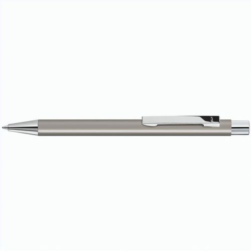 STRAIGHT SI Druckkugelschreiber (Art.-Nr. CA968251) - Metall-Druckkugelschreiber mit mattem...