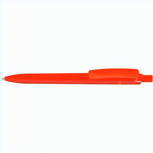 RECYCLED PET PEN STEP F GUM Druckkugelschreiber (Art.-Nr. CA970066) - Druckkugelschreiber mit gummiertem...