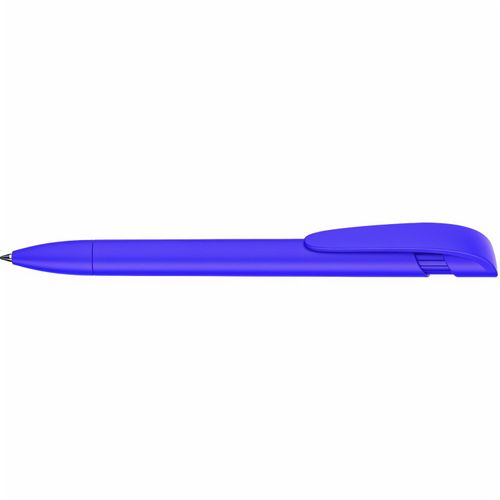 YES F Druckkugelschreiber (Art.-Nr. CA972683) - Druckkugelschreiber mit gedeckt mattem...