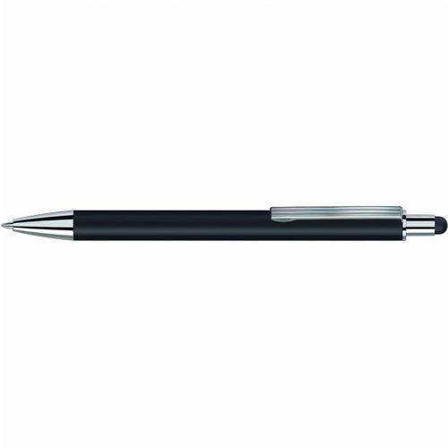 GROOVE TOUCH Druckkugelschreiber (Art.-Nr. CA976088) - Metall-Druckkugelschreiber mit matter...