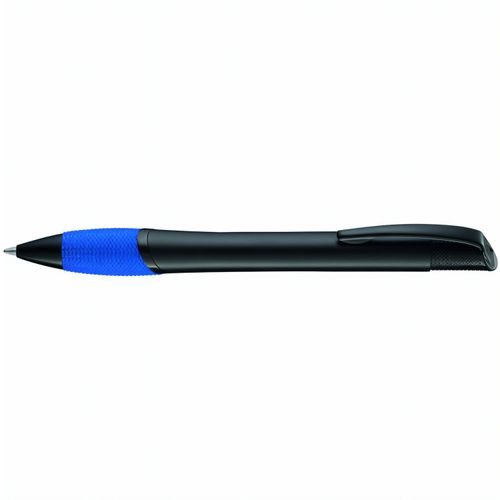 OPERA M Druckkugelschreiber (Art.-Nr. CA979577) - Metall-Druckkugelschreiber mit schwarz...