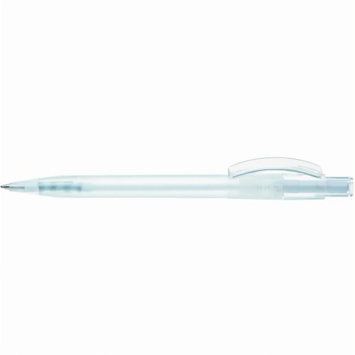 PIXEL frozen Druckkugelschreiber (Art.-Nr. CA989300) - Druckkugelschreiber mit gefrostetem...