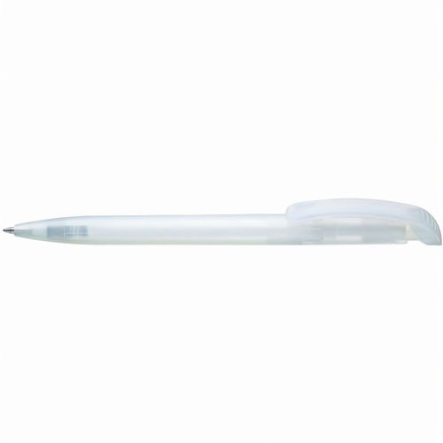 VARIO frozen Druckkugelschreiber (Art.-Nr. CA989683) - Druckkugelschreiber mit transparent...