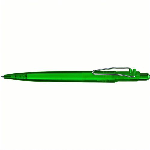 VISTA frozen Druckkugelschreiber (Art.-Nr. CA990482) - Druckkugelschreiber mit transparent...