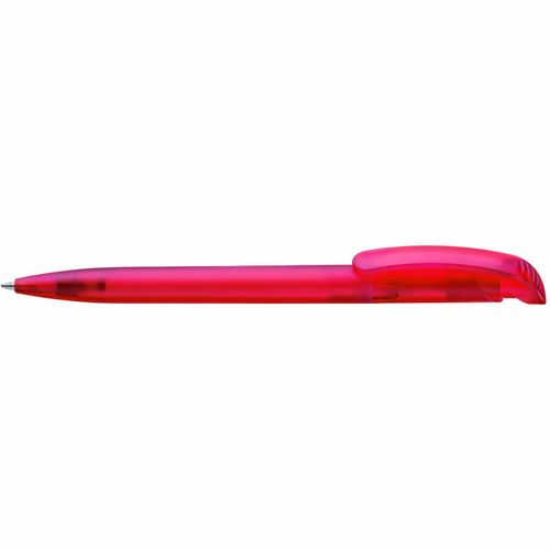 VARIO frozen Druckkugelschreiber (Art.-Nr. CA994807) - Druckkugelschreiber mit transparent...