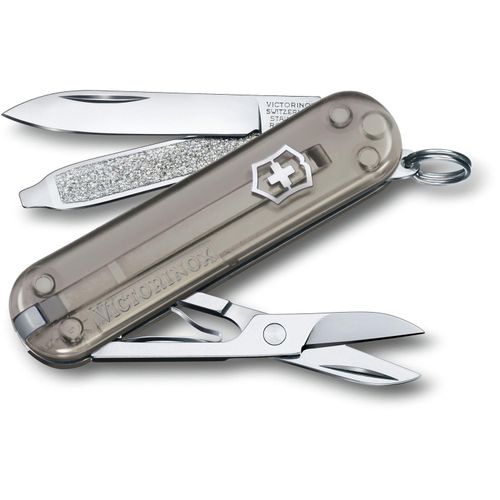 Schweizer Taschenmesser Victorinox Classic SD (Art.-Nr. CA070231) - Mini-Taschenmesser mit 7 Funktionen:...