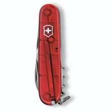 Schweizer Taschenmesser Victorinox Climber (transparent rot) (Art.-Nr. CA108673)