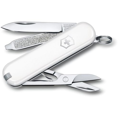 Schweizer Taschenmesser Victorinox Classic SD (Art.-Nr. CA160915) - Mini-Taschenmesser mit 7 Funktionen:...
