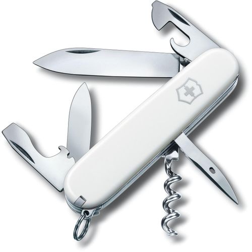 Schweizer Taschenmesser Victorinox Spartan (Art.-Nr. CA413600) - Messer mit 12 Funktionen (Große Klinge,...