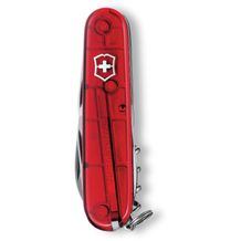 Schweizer Taschenmesser Victorinox Hiker (rot transparent) (Art.-Nr. CA457685)