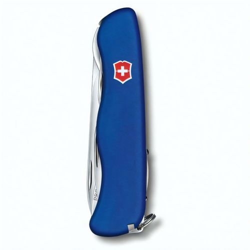 Schweizer Taschenmesser Victorinox Picknicker (Art.-Nr. CA563106) - Messer mit 11 Funktionen: Feststellkling...