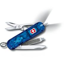 Schweizer Taschenmesser Victorinox Signature Lite (blau transparent) (Art.-Nr. CA645493)