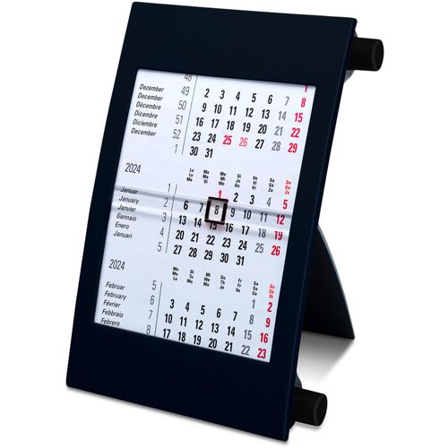 Tischdrehkalender Vision, 6-sprachig (Art.-Nr. CA405871) - Tischdrehkalender für 2 Jahre, neue...