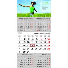Papierwandkalender Top Five (Kalendarium schwarz / rot) (Art.-Nr. CA671920)