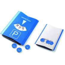 Parkscheiben-Eiskratzer, mit EK-Chip (blau / weiß) (Art.-Nr. CA854712)