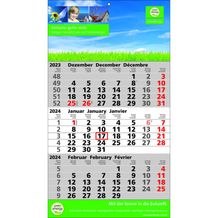 Papierwandkalender Standard 2 plus (Kalendarium schwarz / rot) (Art.-Nr. CA885088)