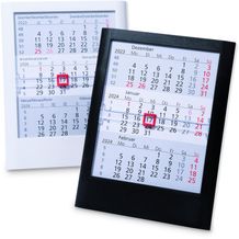 Tischkalender 'Standard', 6-sprachig (Schwarz) (Art.-Nr. CA995038)