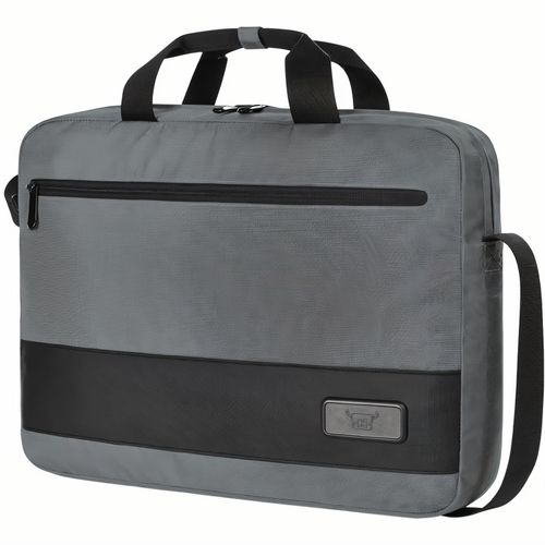 Notebook-Tasche STAGE (Art.-Nr. CA689782) - komfortable Businesstasche mit Kontrasts...