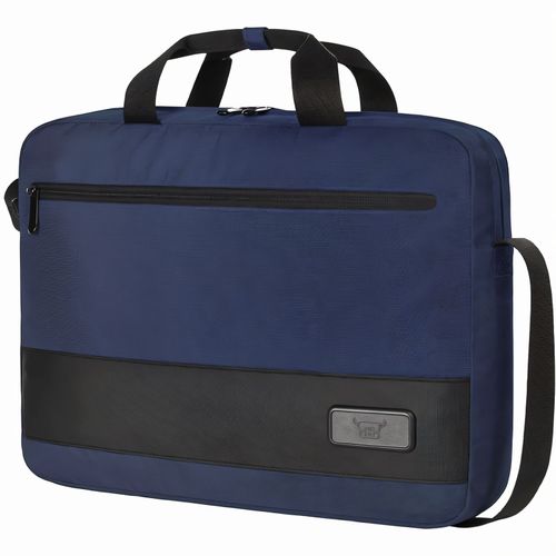 Notebook-Tasche STAGE (Art.-Nr. CA740517) - komfortable Businesstasche mit Kontrasts...