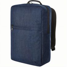 Notebook-Rucksack EUROPE (blau meliert) (Art.-Nr. CA830578)