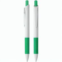 Druckkugelschreiber "Iota" (weiß / grün) (Art.-Nr. CA019466)