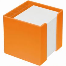 Zettelbox "Alpha" mit Köcher (orange) (Art.-Nr. CA027010)