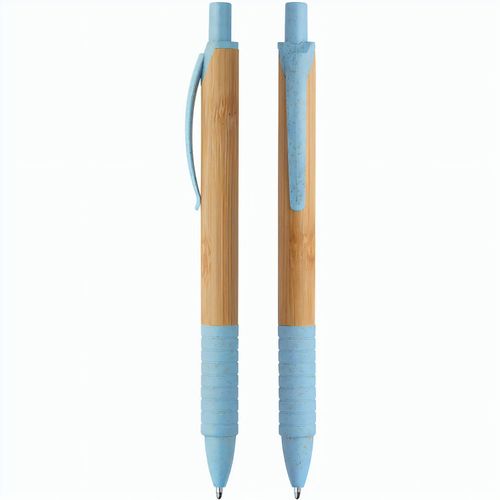 Druckkugelschreiber Bambus (Art.-Nr. CA035861) - aus nachwachsenden Rohstoffen, mit...