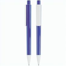 Druckkugelschreiber "Zeta" (blau / weiß) (Art.-Nr. CA067432)