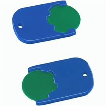 Chiphalter mit 1-Chip "Gamma" (grün / blau) (Art.-Nr. CA079826)