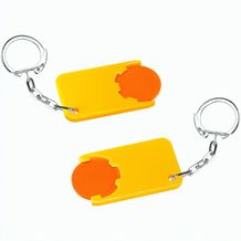 Chiphalter mit 1-Chip "Beta" (orange / gelb) (Art.-Nr. CA119745)