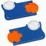 Chiphalter mit 1-Chip und Lupe (orange / blau) (Art.-Nr. CA131943)