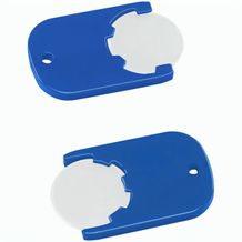Chiphalter mit 1-Chip "Gamma" (weiß / blau) (Art.-Nr. CA133285)