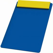Klemmbrett DIN A4 "Alpha" (blau / gelb) (Art.-Nr. CA134258)