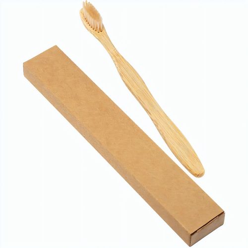 Zahnbürste Bambus (Art.-Nr. CA177586) - aus nachwachsendem Rohstoff. Der ergonom...