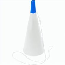 Fan-Horn (weiß / blau) (Art.-Nr. CA180537)