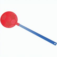 Fliegenklatsche "Fußball" (blau / rot) (Art.-Nr. CA189125)