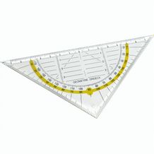Geo-Dreieck (glasklar / gelb) (Art.-Nr. CA227499)