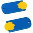 Chiphalter mit 1-Chip "Alpha" (gelb / blau) (Art.-Nr. CA235732)